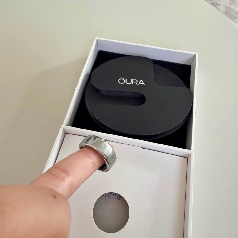 Oura Silver Ring